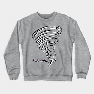 the black tornado Crewneck Sweatshirt